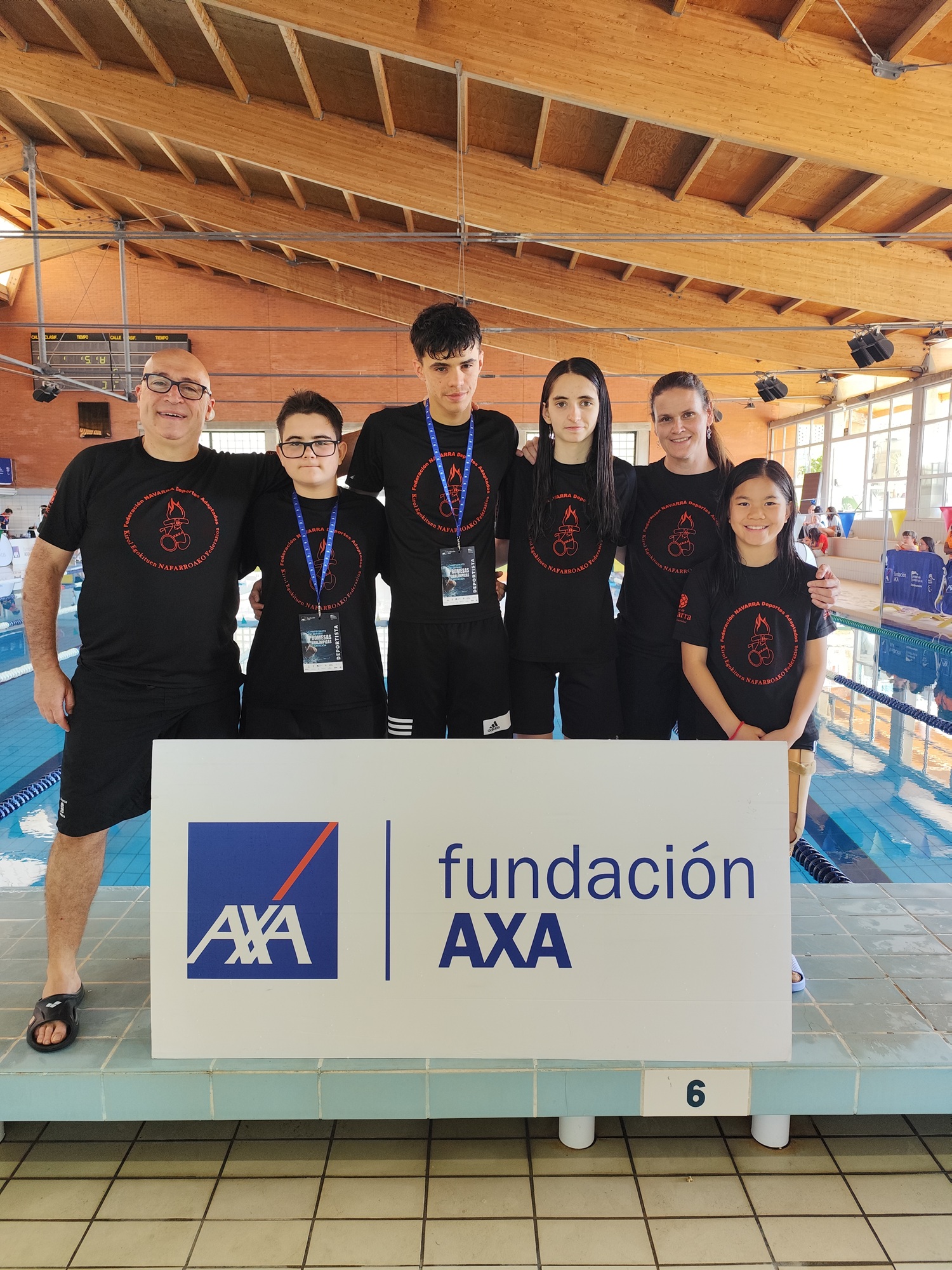 Bronce navarro en el Campeonato AXA de Promesas Paral&iacute;mpicas de Nataci&oacute;n Adaptada celebrado en M&aacute;laga
